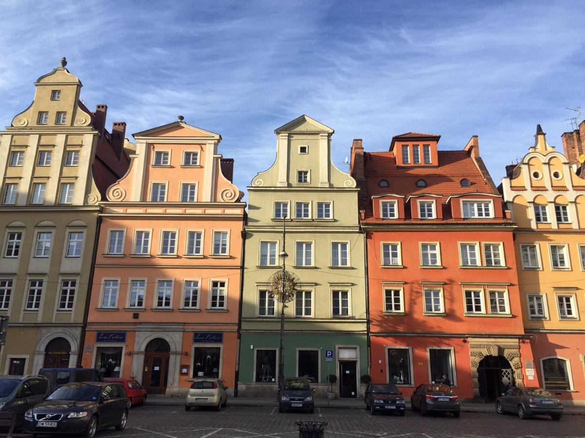 Apartamento Mieszkanie Na Placu Solnym Breslavia Exterior foto