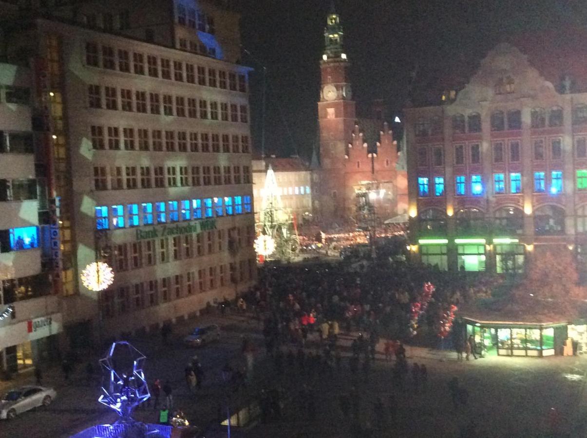 Mieszkanie Na Placu Solnym Breslavia Habitación foto